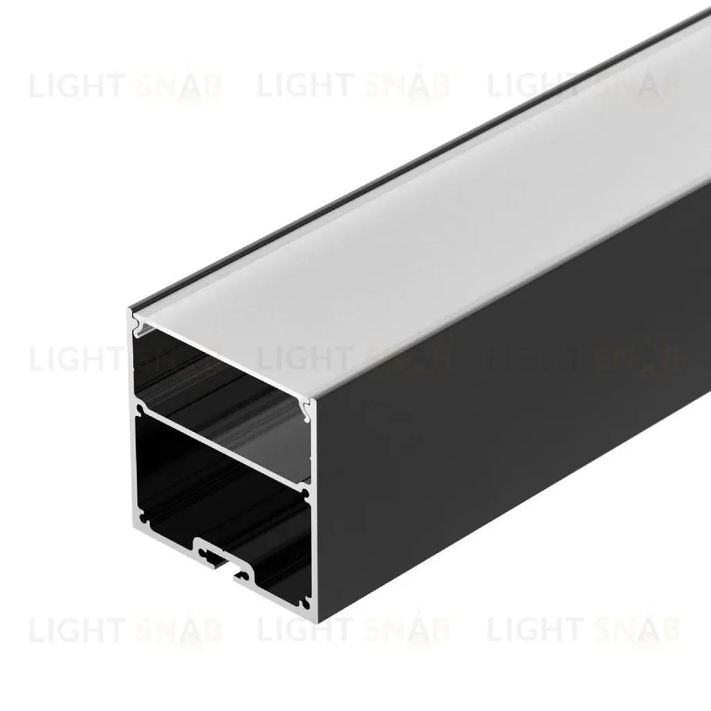 Алюминиевый профиль Arlight SL-LINE-5050-LW-3000 ANOD BLACK 043977 043977