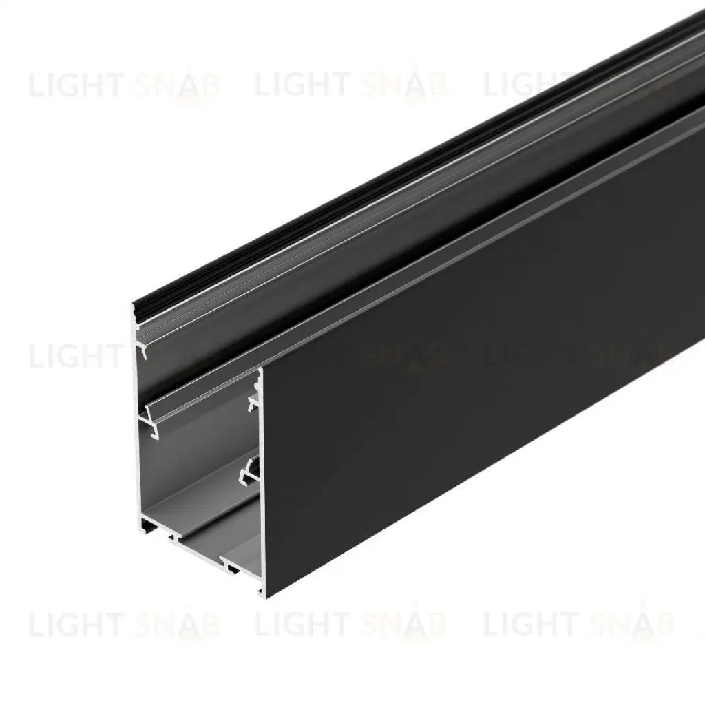 Алюминиевый профиль Arlight LINE-5075-HONEYCOMB-2000 BLACK 044874 044874