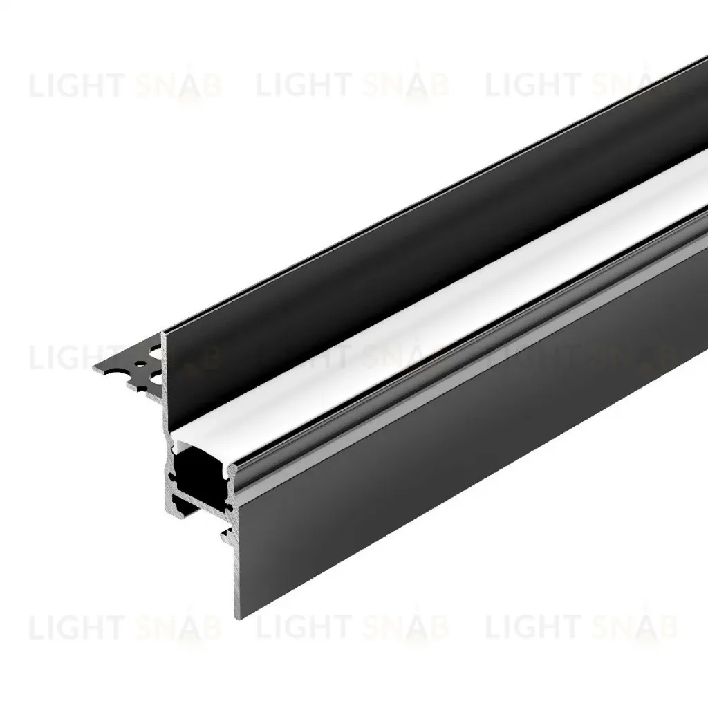 Алюминиевый профиль Arlight СEIL-S14-SHADOW-T-3000 BLACK 045555 045555