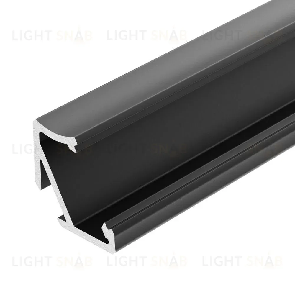 Алюминиевый профиль Arlight ALM-V60-2020 ANOD Black 026694(1) 026694(1)