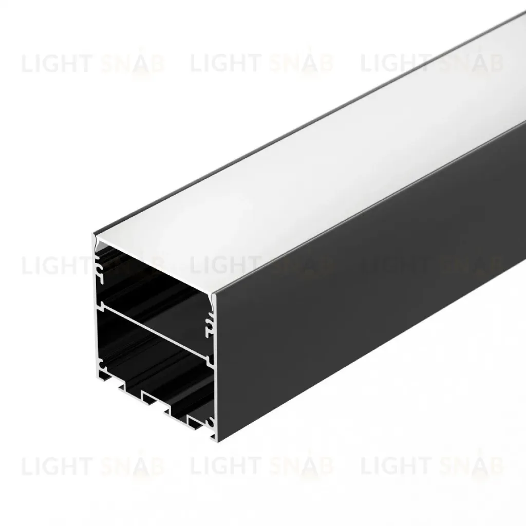 Алюминиевый профиль Arlight LINE-S-5050-3000 BLACK 041841 041841