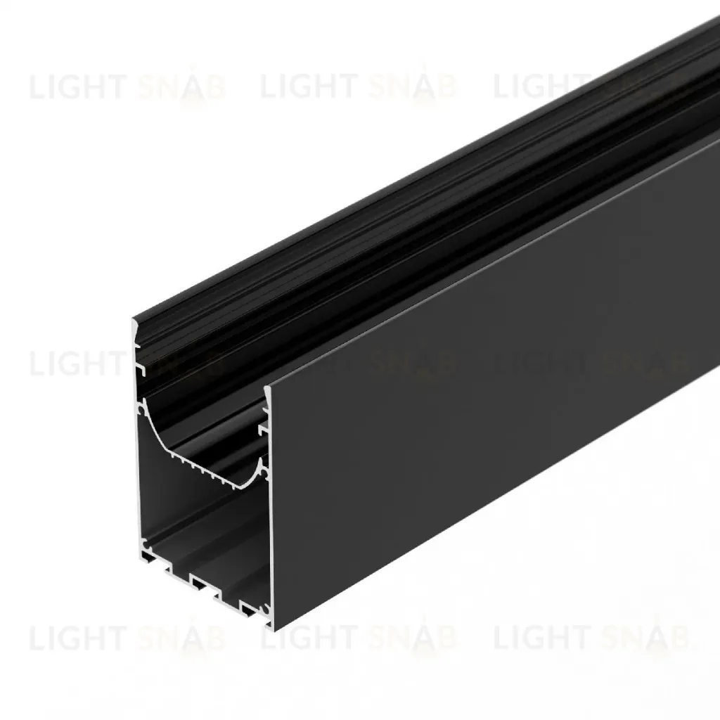 Алюминиевый профиль Arlight LINE-S-5075-3000 BLACK 041849 041849