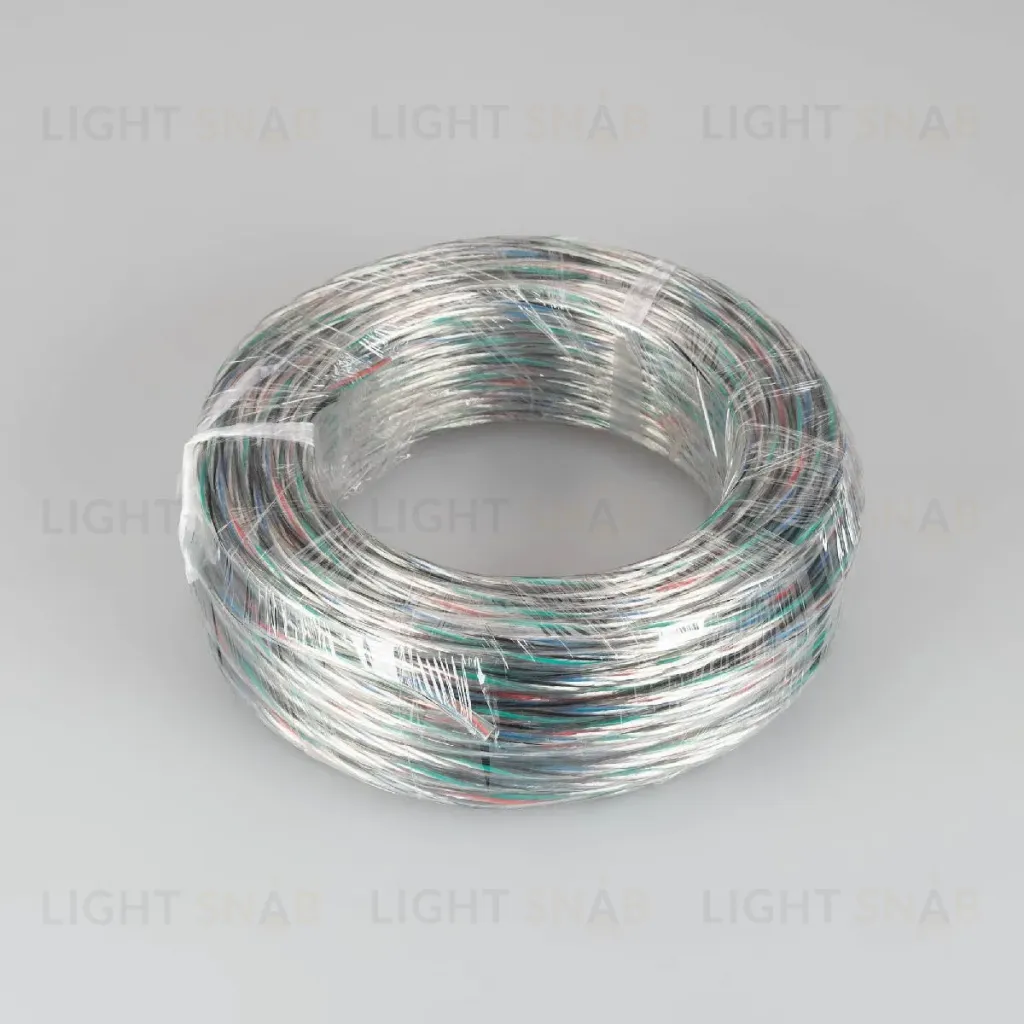 Провод питания Arlight ARL-20AWG-CLEAR-4Wire-CU-Double (4x0.75mm) 040594 040594
