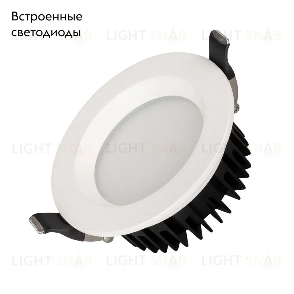 Встраиваемый светильник Arlight MS-MIST-BUILT-R145-15W Warm3000 (WH, 110 deg, 230V) 041613 041613