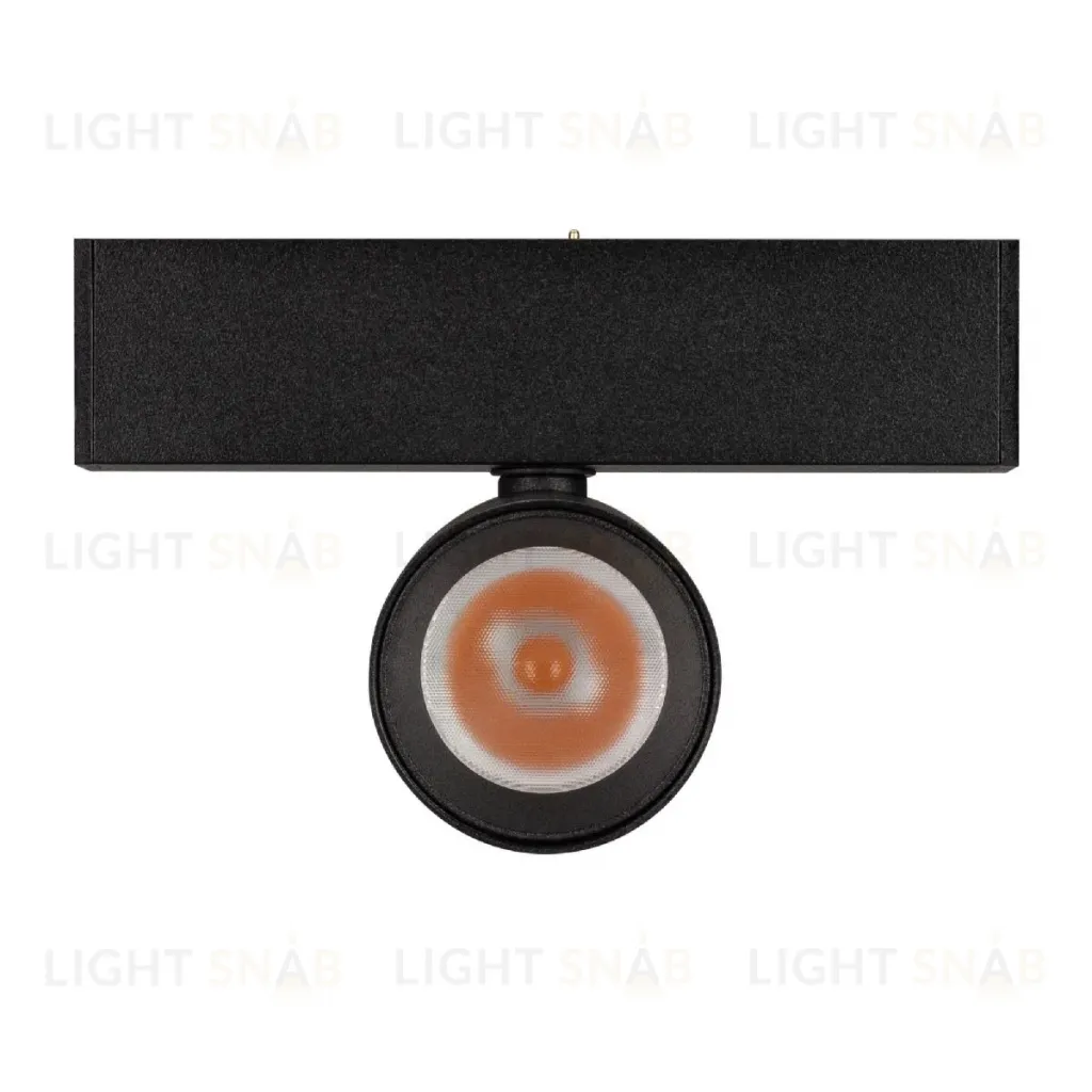 Трековый магнитный светильник Arlight MAG-SPOT-25-R120-12W Warm3000 (BK, 30 deg, 24V) 033678(1) 033678(1)