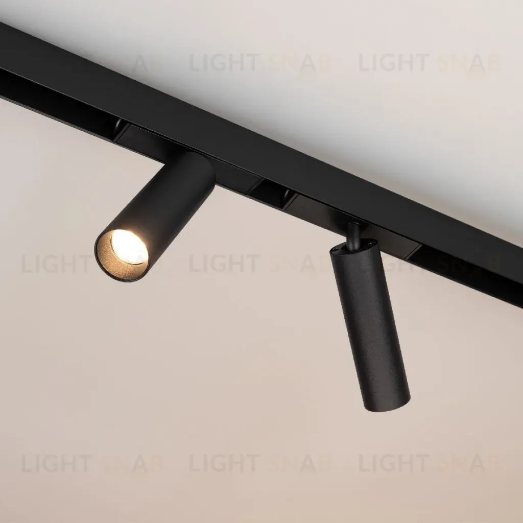 Трековый магнитный светильник Arlight MAG-SPOT-25-R120-12W Warm3000 (BK, 30 deg, 24V) 033678(1) 033678(1)