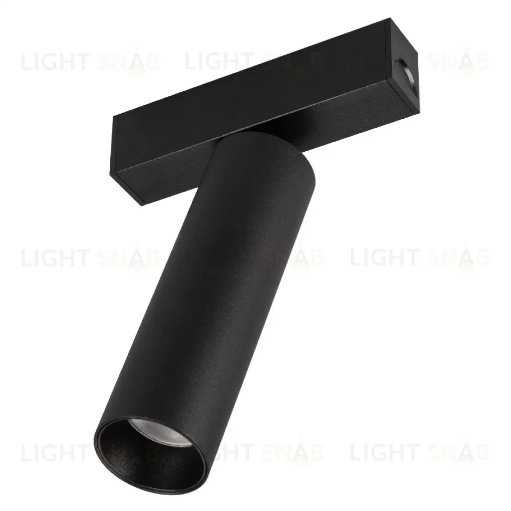 Трековый магнитный светильник Arlight MAG-SPOT-25-R120-12W Warm3000 (BK, 30 deg, 24V) 033678(1) 033678(1)