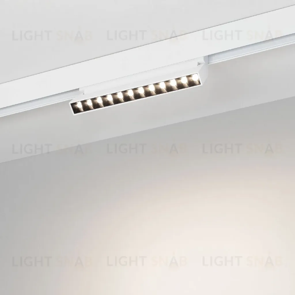 Трековый магнитный светильник Arlight MAG-ORIENT-DOTS-FOLD-S230-12W Day4000 (WH, 30 deg, 48V) 045034 045034