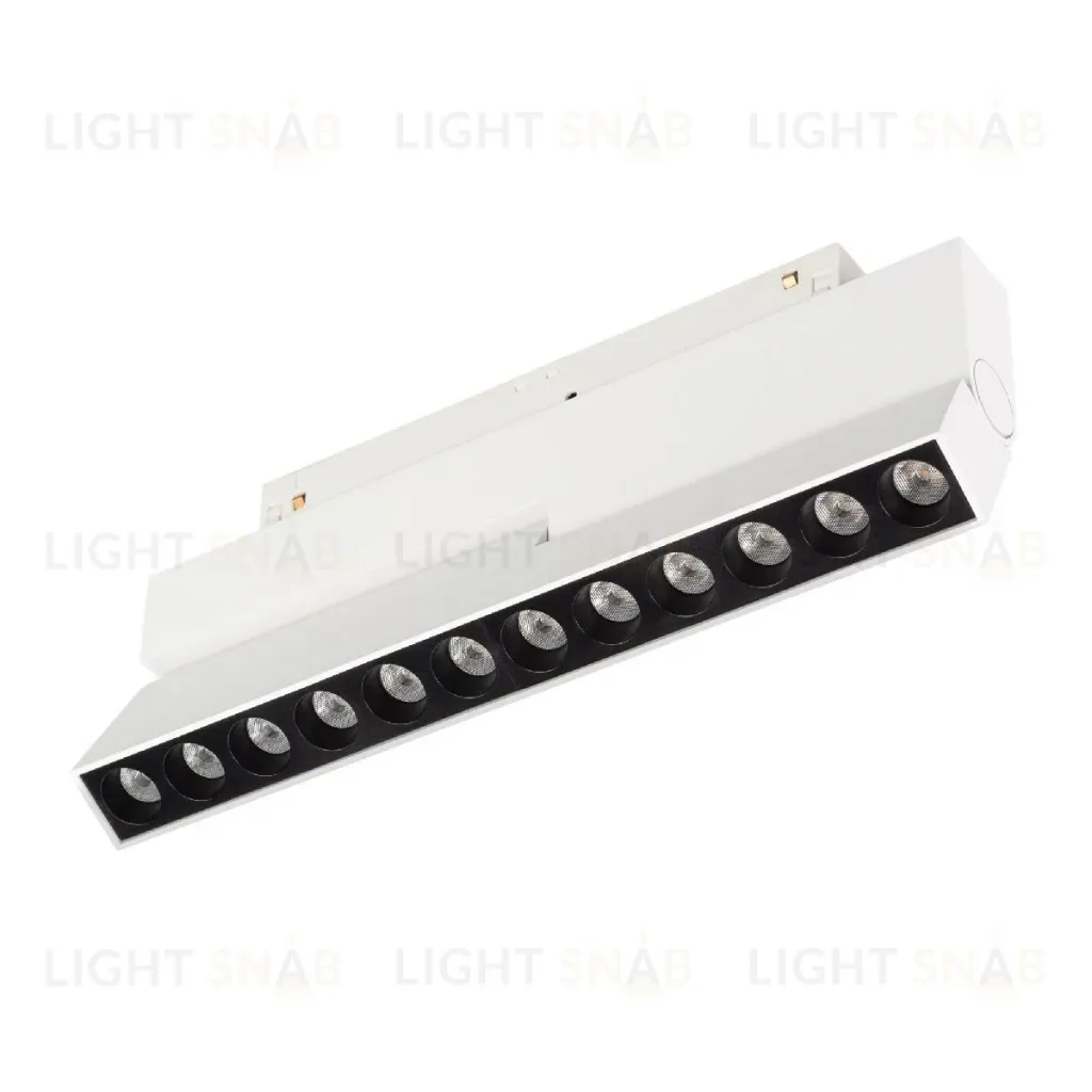Трековый магнитный светильник Arlight MAG-ORIENT-DOTS-FOLD-S230-12W Day4000 (WH, 30 deg, 48V) 045034 045034