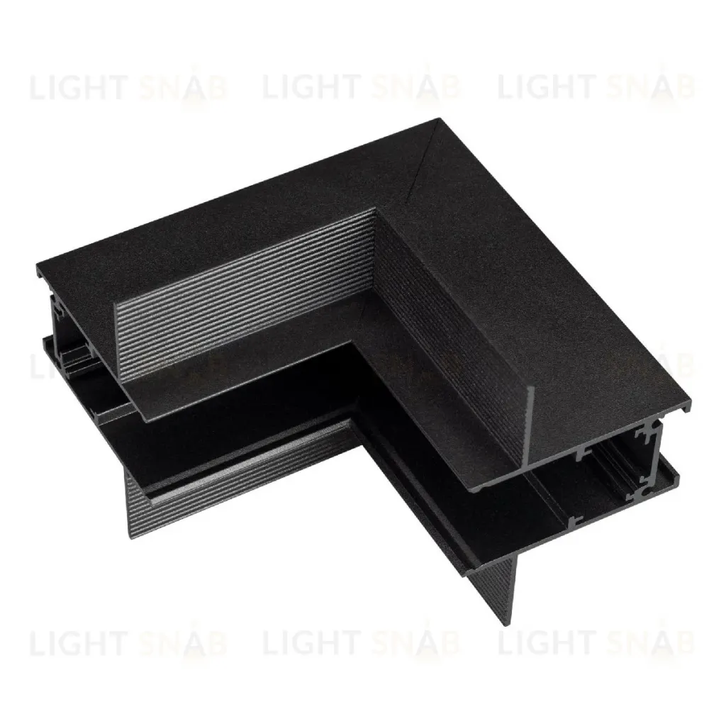 Коннектор угловой Arlight MAG-ORIENT-CON-2653-FDW-L90-INT (BK, внутренний) 044159 044159