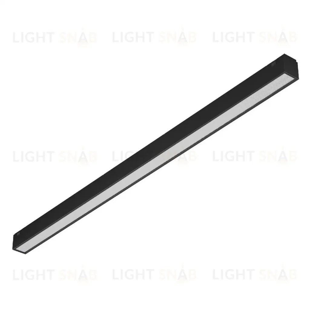 Трековый магнитный светильник Arlight MAG-VIBE-FLAT-L485-24W Day4000 (BK, 100 deg, 48V) 044436 044436