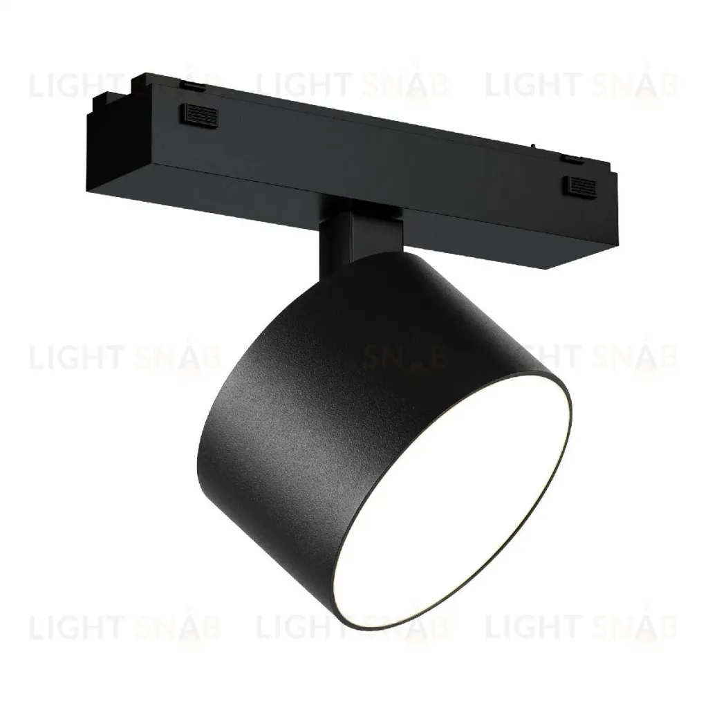 Трековый магнитный светильник Arlight MAG-VIBE-RONDO-R90-10W Warm3000 (BK, 110 deg, 48V) 044473 044473