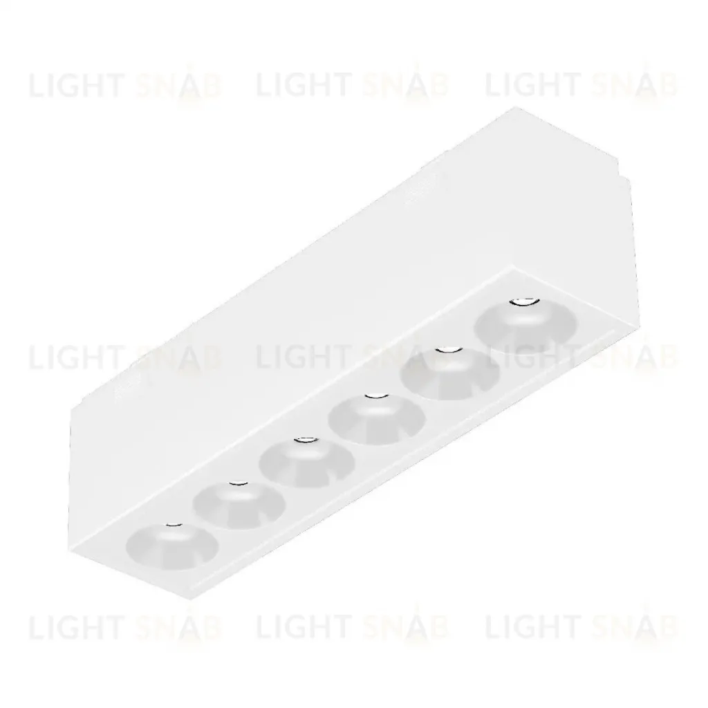 Трековый магнитный светильник Arlight MAG-VIBE-LASER-L101-6W Warm3000 (WH, 24 deg, 48V) 044417 044417