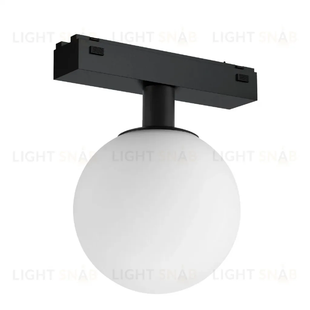 Трековый магнитный светильник Arlight MAG-VIBE-SFERO-R120-6W Warm3000 (BK, 235 deg, 48V) 044457 044457
