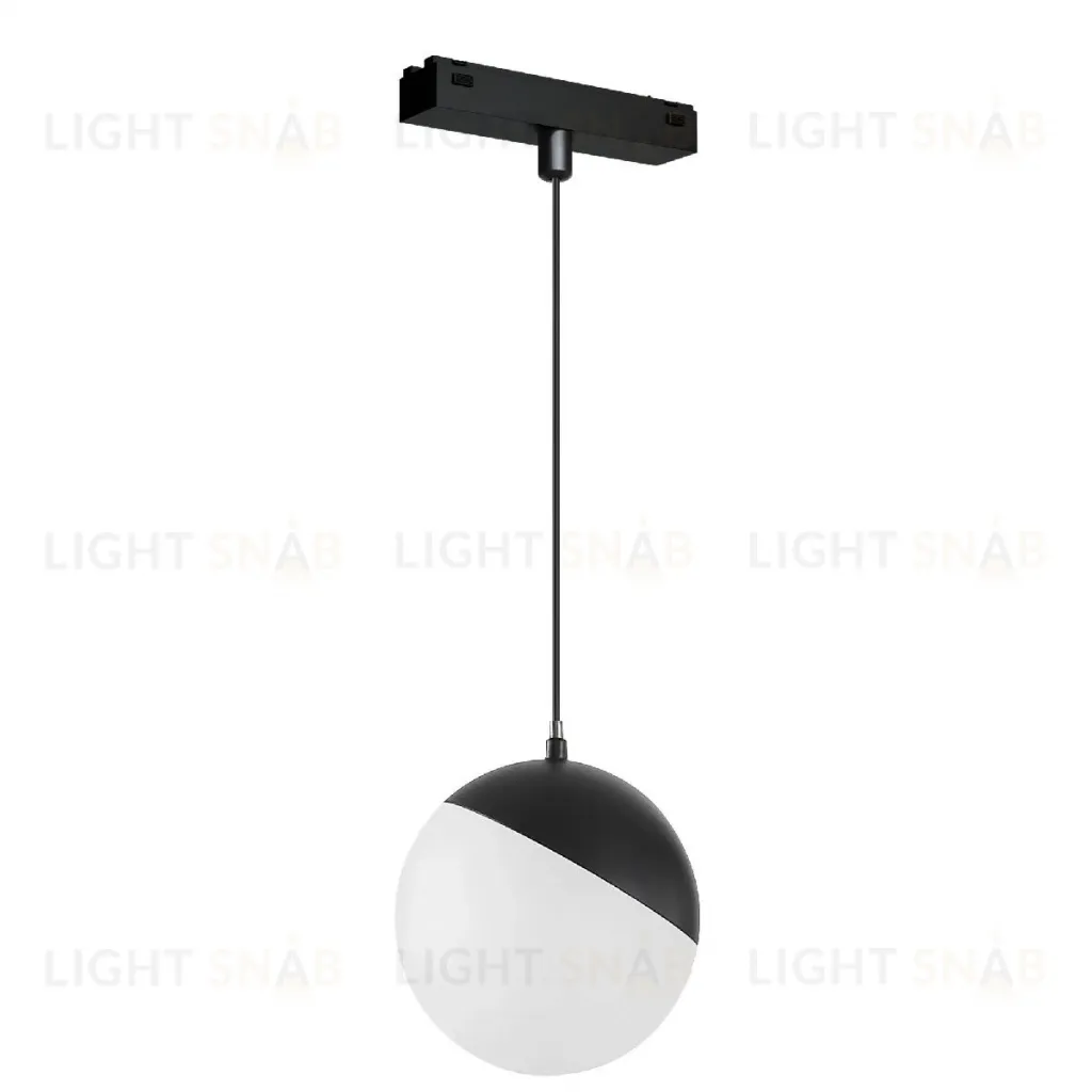 Трековый магнитный светильник Arlight MAG-VIBE-EMISFERO-HANG-R100-6W Day4000-MIX (BK, 130 deg, 48V, TUYA) 044815 044815
