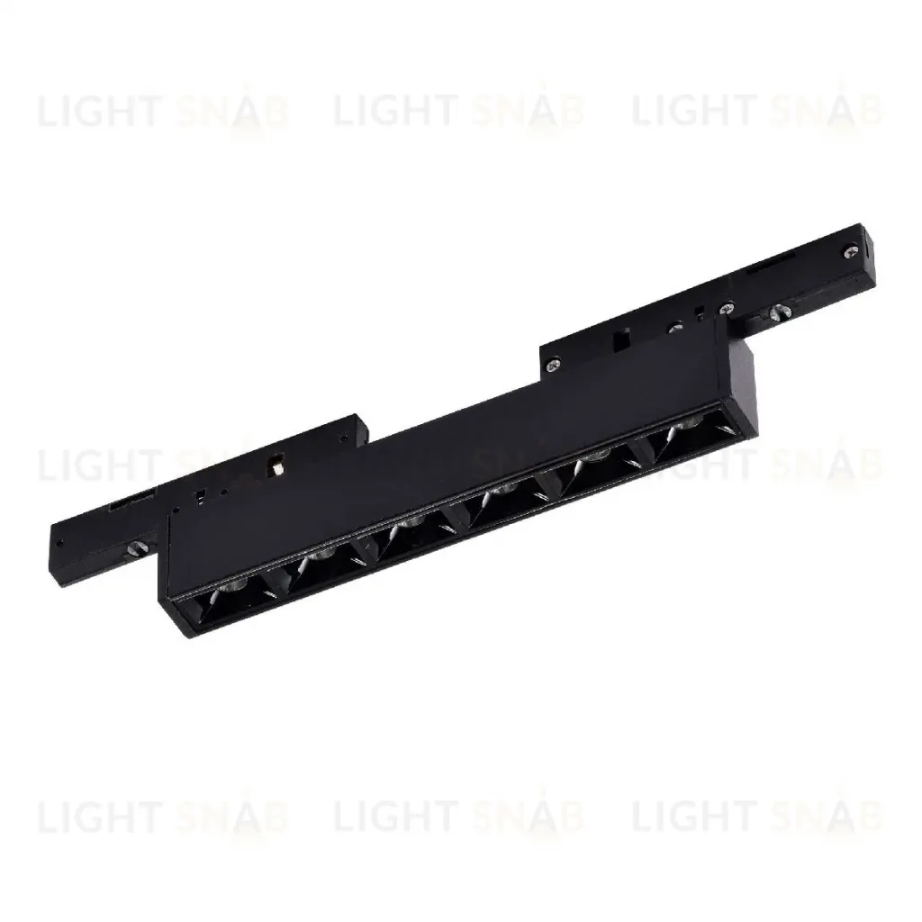 Трековый магнитный светильник Arlight MAG-MICROCOSM-LASER-L300-15W Day4000 (BK, 30 deg, 24V) 043276 043276