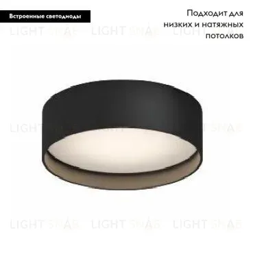Трековый магнитный светильник Arlight MAG-MICROCOSM-RONDO-R113-12W Warm3000 (BK, 100 deg, 24V) 043263 043263
