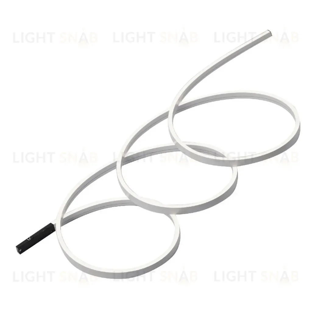 Трековый магнитный светильник Arlight MAG-MICROCOSM-FLAT-ELASTIC-L2000-16W Day4000 (BK, 100 deg, 24V) 043251 043251