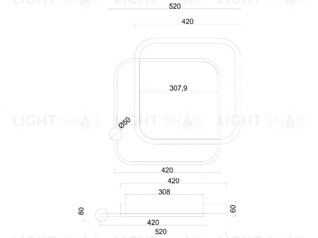 Потолочная люстра Arte Lamp Alsafi A2658PL-1BK A2658PL-1BK