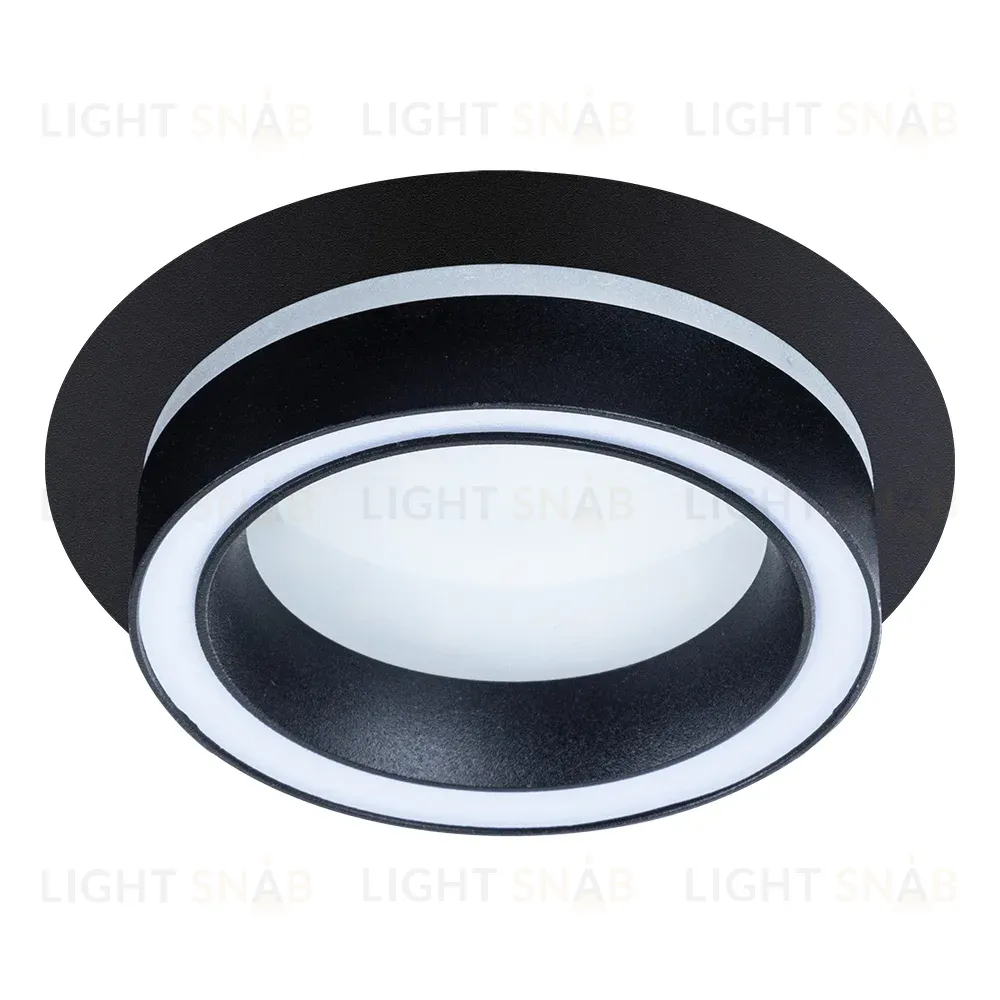 Встраиваемый светильник Arte Lamp Atik A4513PL-1BK A4513PL-1BK