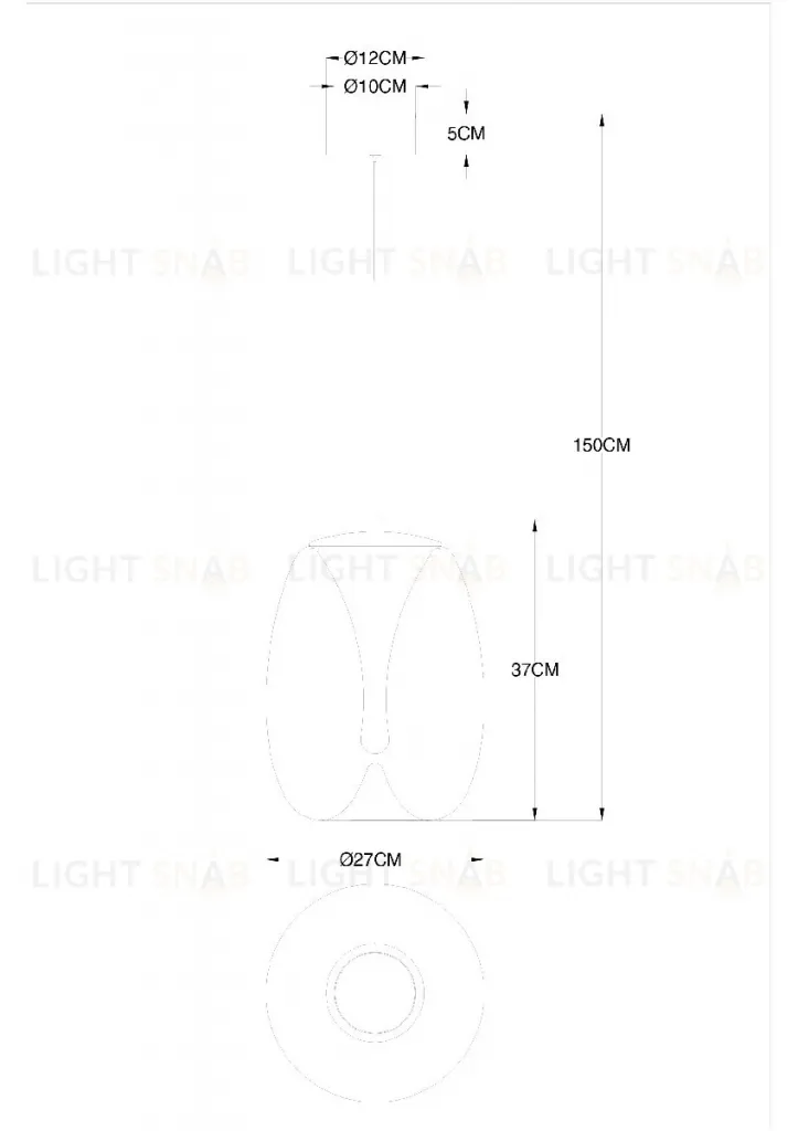 Подвесной светильник Divinare Campo 5874/09 SP-15 5874/09 SP-15