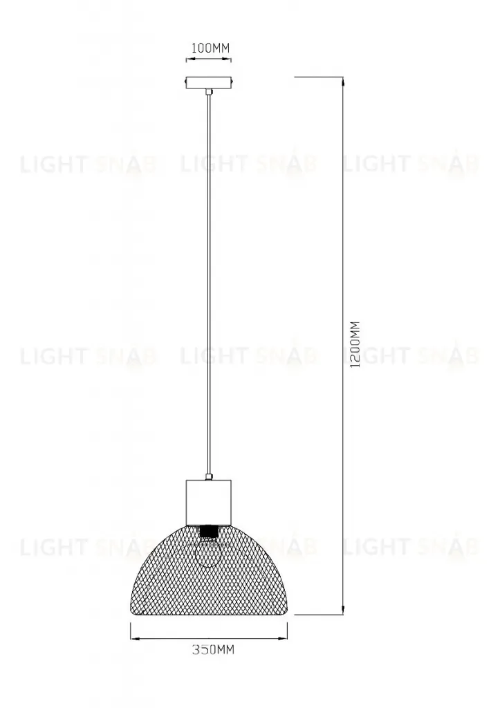 Подвесной светильник Arte Lamp Castello A7046SP-1BK A7046SP-1BK