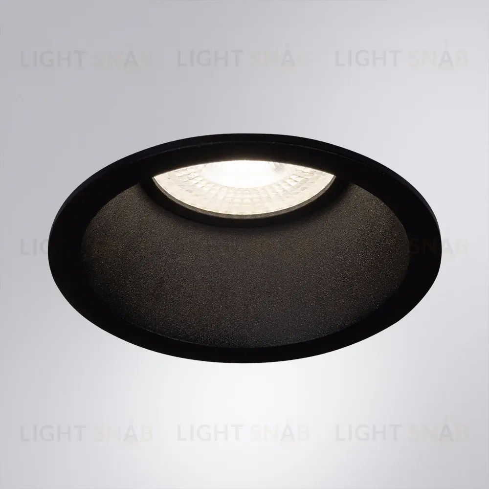 Встраиваемый светильник Arte Lamp Dash A2864PL-1BK A2864PL-1BK