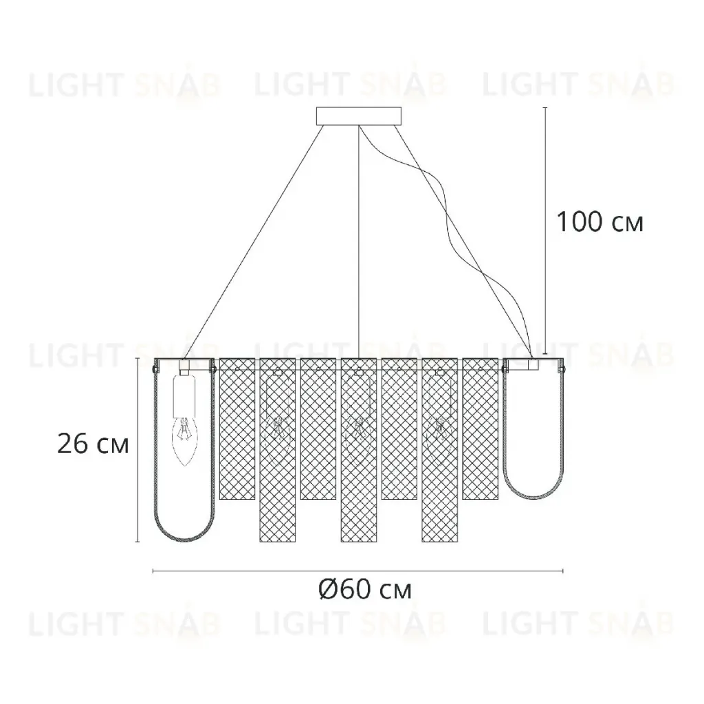Подвесная люстра Arte Lamp Denebola A4074LM-10CC A4074LM-10CC