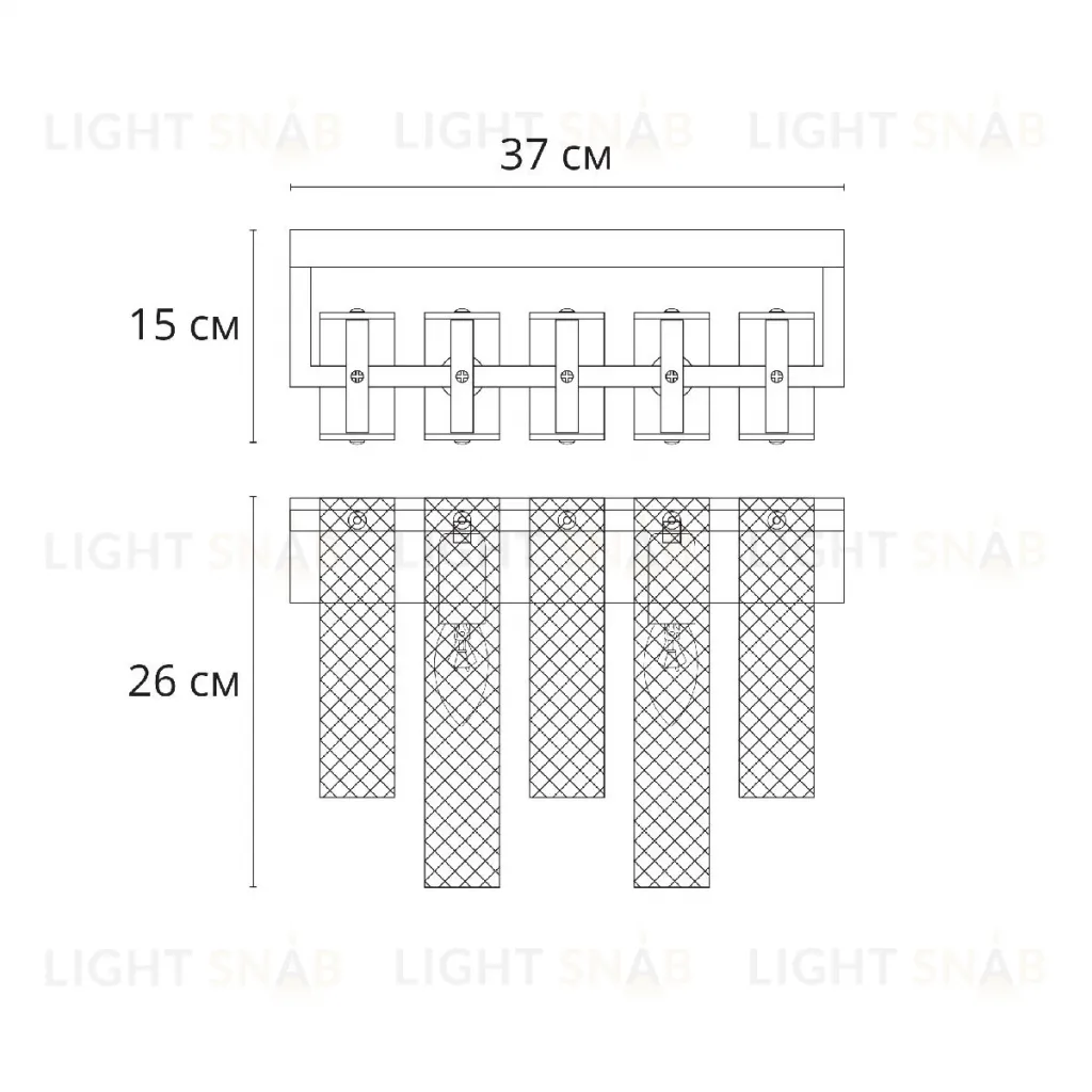 Настенный светильник Arte Lamp Denebola A4074AP-2CC A4074AP-2CC