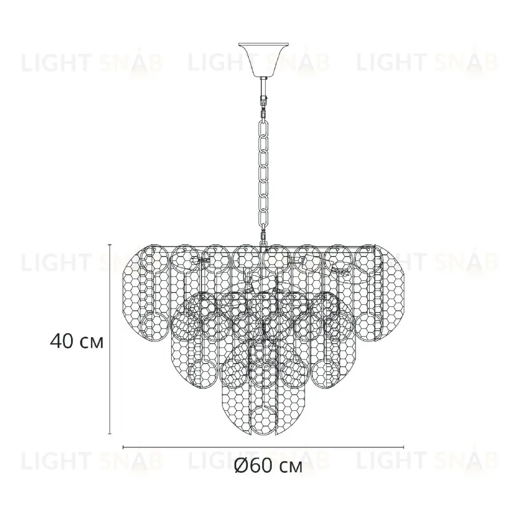 Подвесная люстра Arte Lamp Evelyn A4073LM-12PB A4073LM-12PB