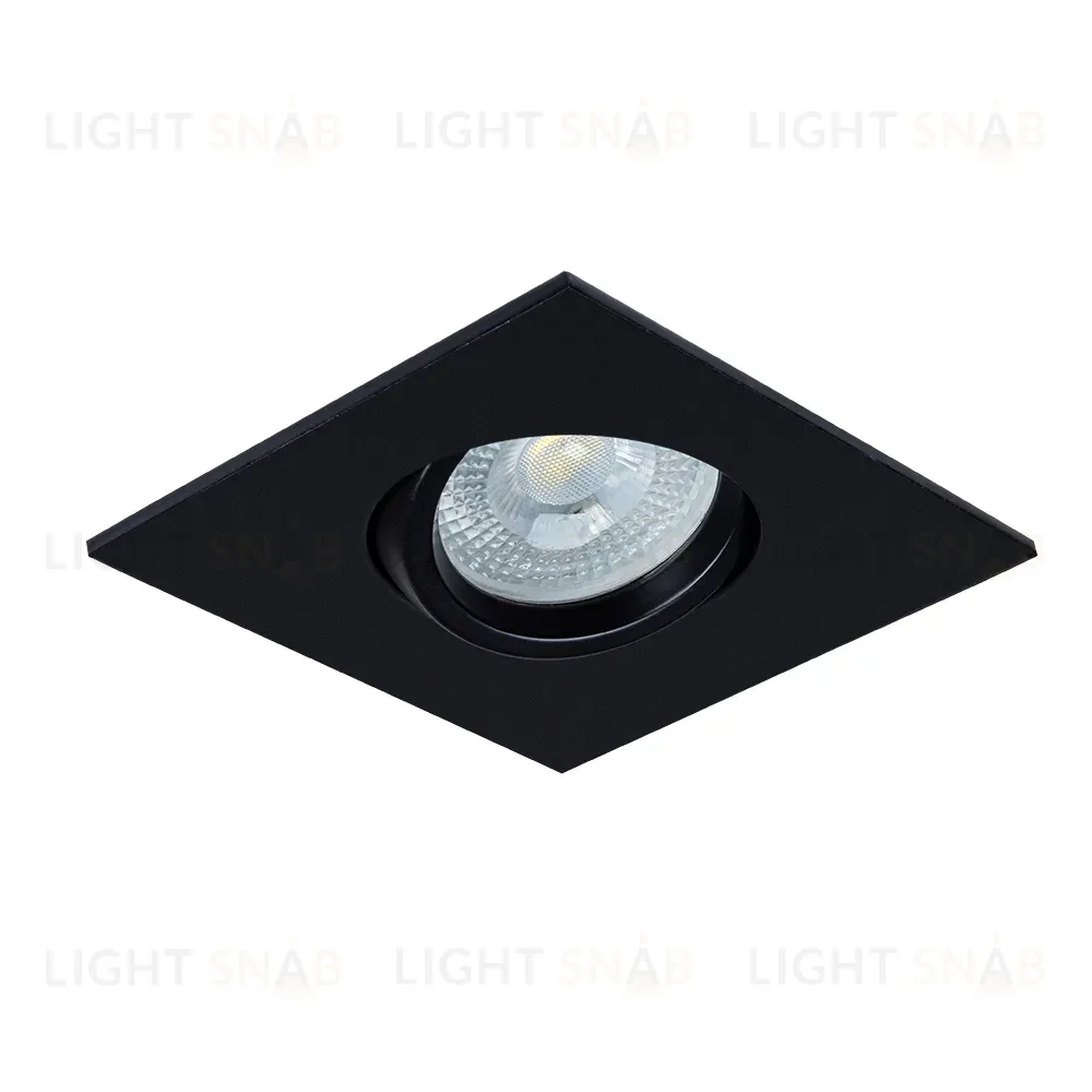 Встраиваемый светильник Arte Lamp Giro A2866PL-1BK A2866PL-1BK