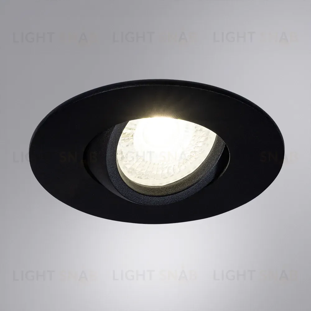 Встраиваемый светильник Arte Lamp Giro A2867PL-1BK A2867PL-1BK