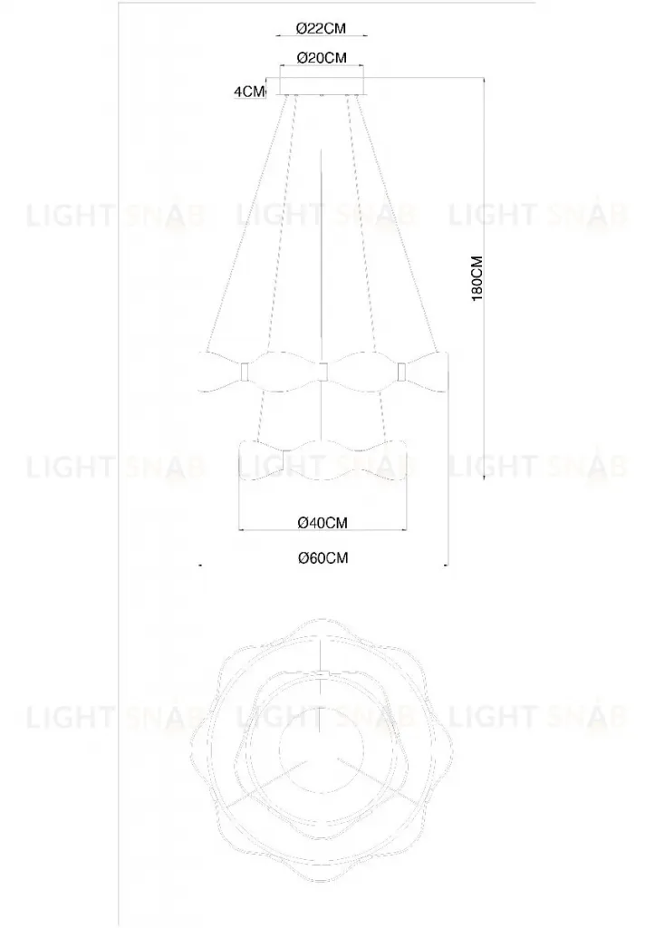 Подвесная люстра Arte Lamp Grace A1868SP-2PB A1868SP-2PB