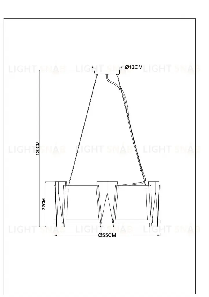 Подвесная люстра Arte Lamp Grato A4079LM-6CC A4079LM-6CC
