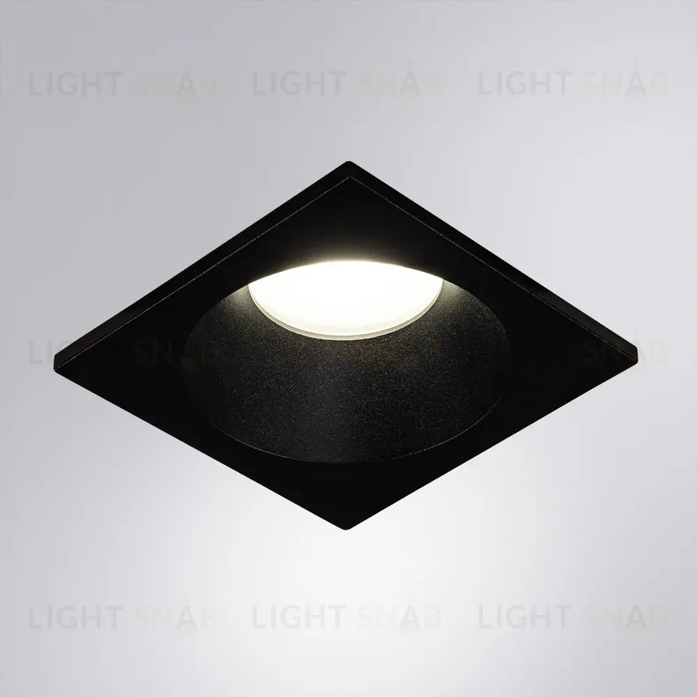 Встраиваемый светильник Arte Lamp Helm A2868PL-1BK A2868PL-1BK