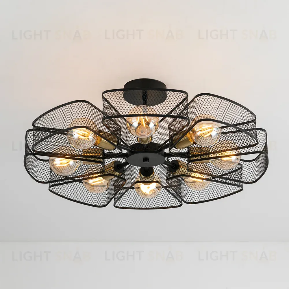 Люстра на штанге Arte Lamp Maasym A7044PL-8BK A7044PL-8BK