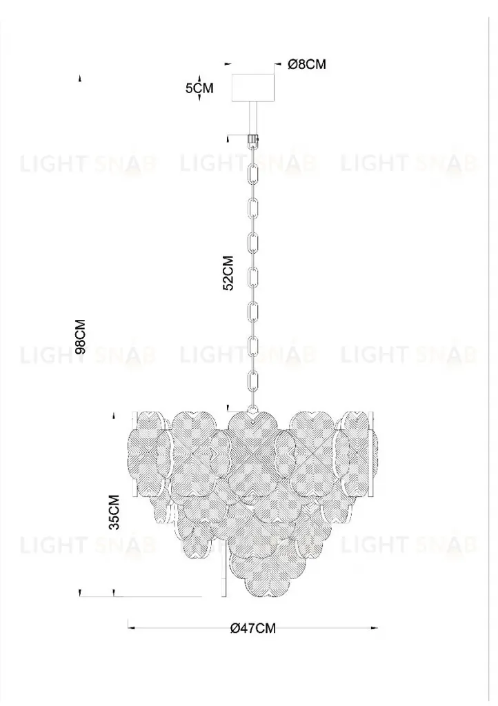 Подвесная люстра Arte Lamp Mallika A4077LM-6GO A4077LM-6GO