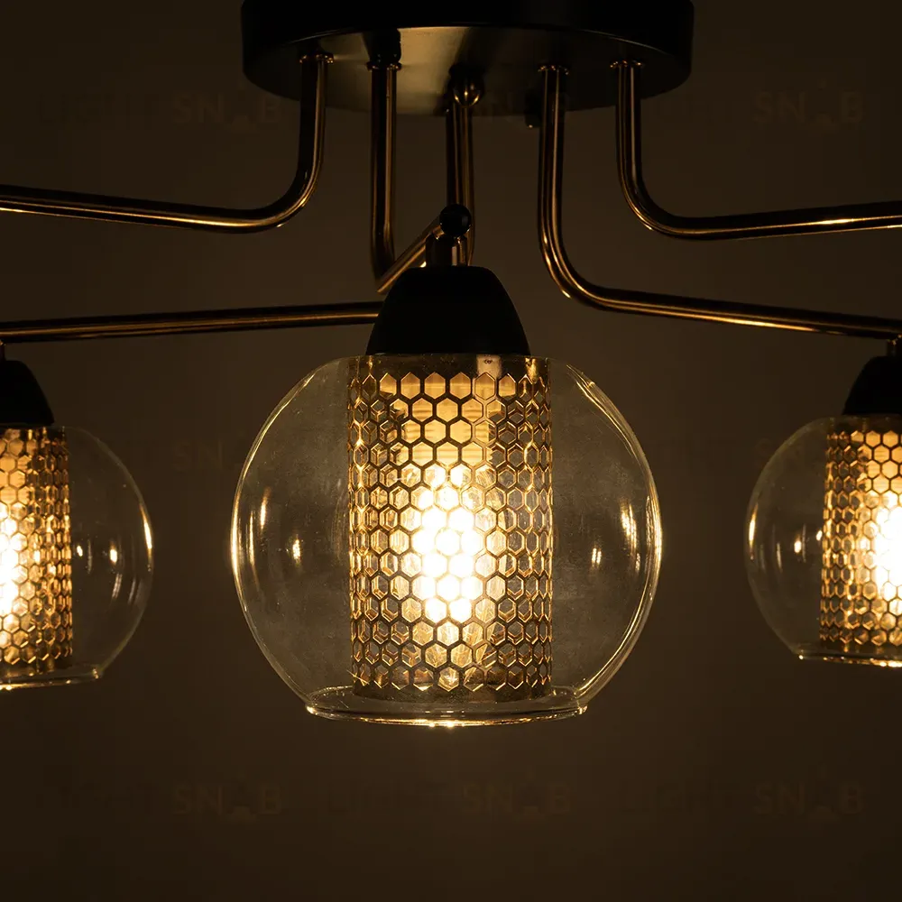 Потолочная люстра Arte Lamp Manchester A7045PL-6BK A7045PL-6BK