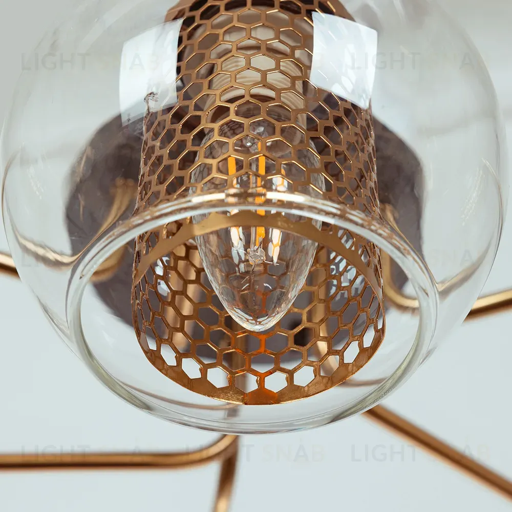 Потолочная люстра Arte Lamp Manchester A7045PL-6BK A7045PL-6BK