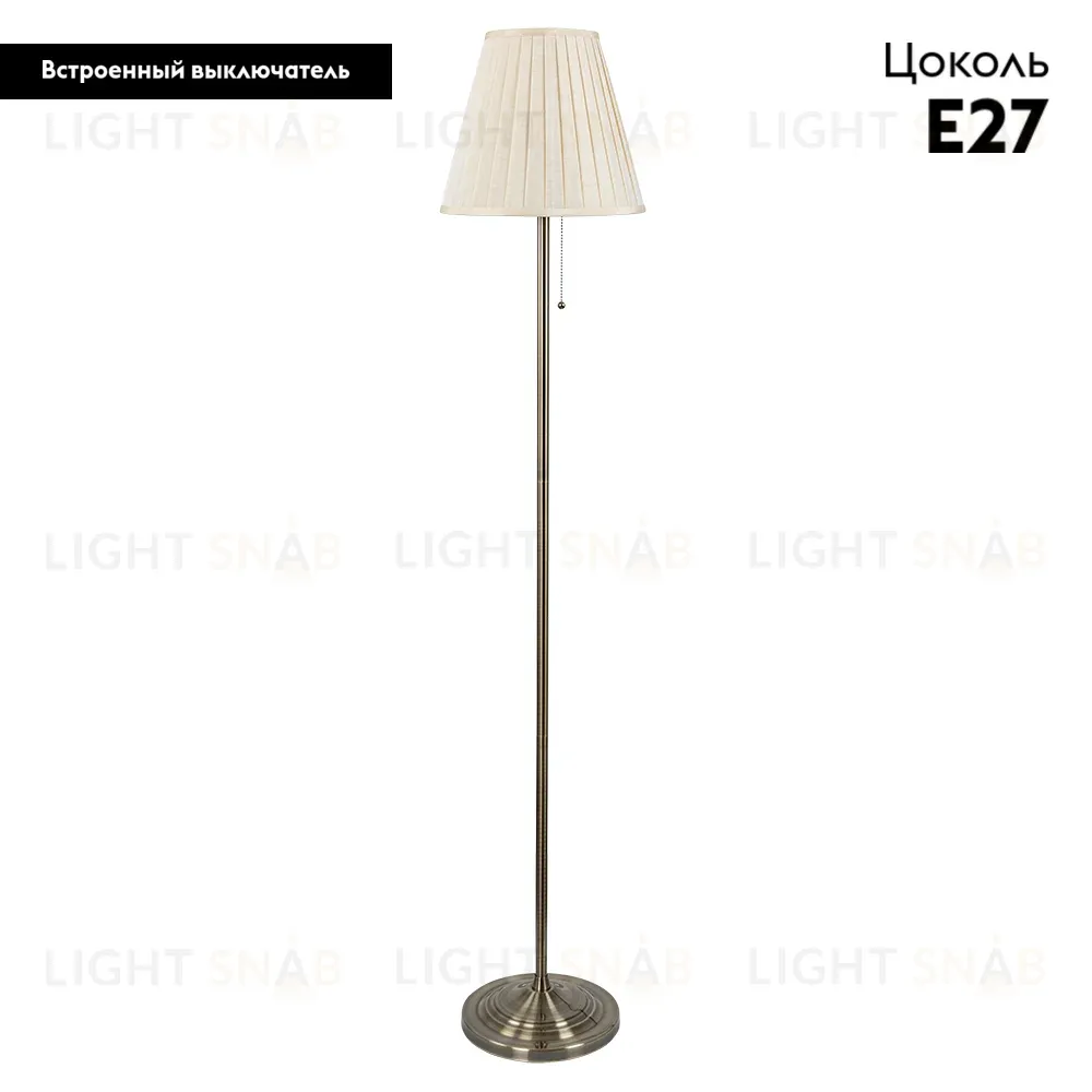 Торшер Arte Lamp Marriot A5039PN-1AB A5039PN-1AB