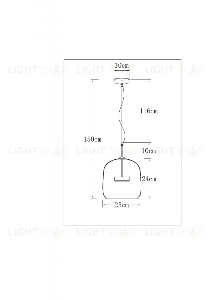 Подвесной светильник Arte Lamp Padova A2404SP-23SM A2404SP-23SM