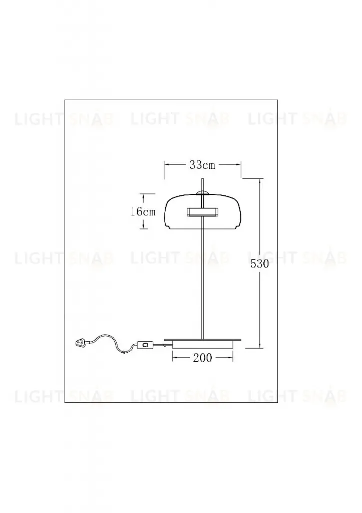 Настольная лампа Arte Lamp Padova A2404LT-1SM A2404LT-1SM