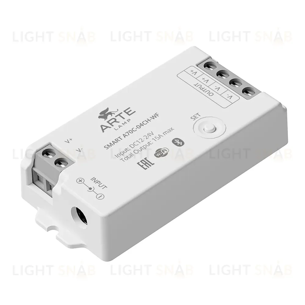 Контроллер четырехканальный Arte Lamp Smart A70C-04CH-WF A70C-04CH-WF