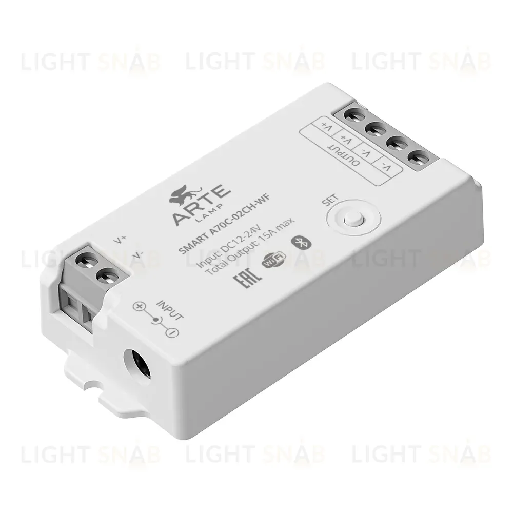 Контроллер двухканальный Arte Lamp Smart A70C-02CH-WF A70C-02CH-WF