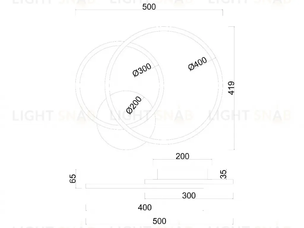 Потолочная люстра Arte Lamp Sierra A2211PL-2BK A2211PL-2BK