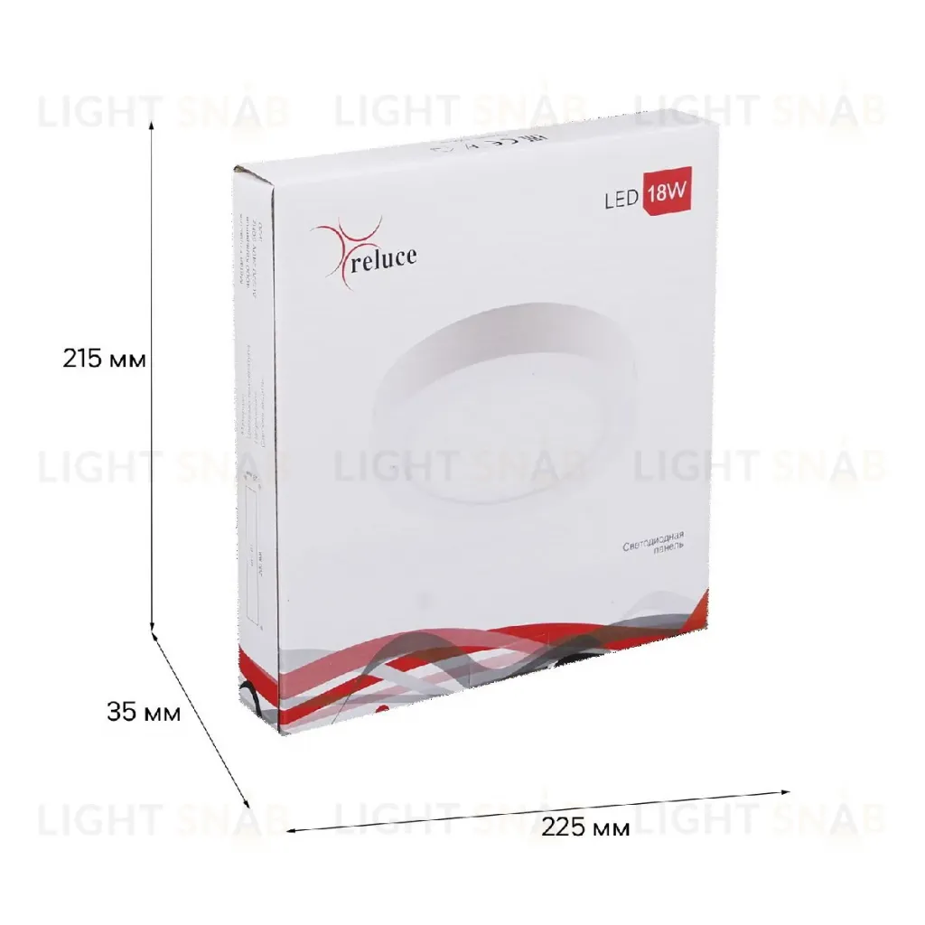 Накладной светильник Reluce 70606-9.5-001OL LED18W WH 4000K 70606-9.5-001OL LED18W WH 4000K
