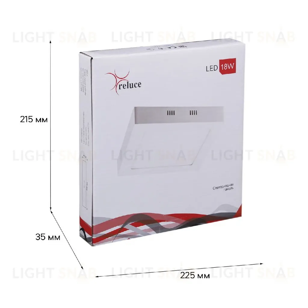 Накладной светильник Reluce 70607-9.5-001OL LED18W WH 4000K 70607-9.5-001OL LED18W WH 4000K