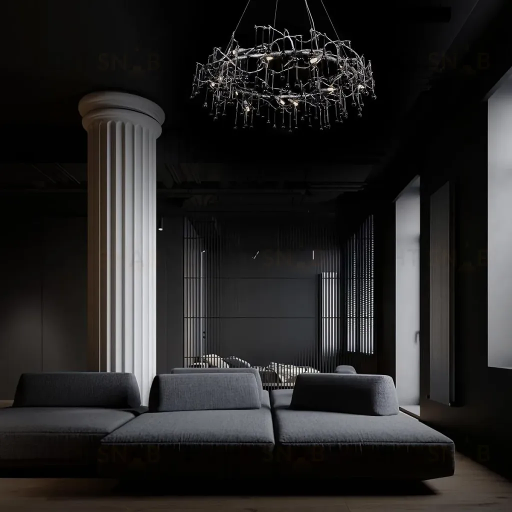 Подвесная люстра Loft IT Bijout 10067/1800 BK 10067/1800 BK