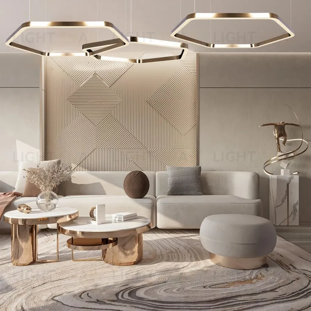 Подвесная люстра Loft IT Titanium 10243L Gold 10243L Gold