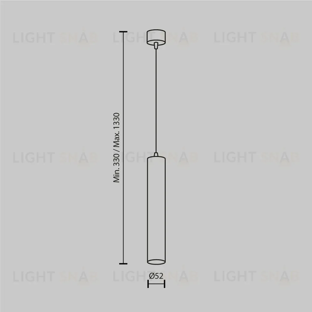 Подвесной светильник Maytoni Focus LED P072PL-L12W3K-1 P072PL-L12W3K-1